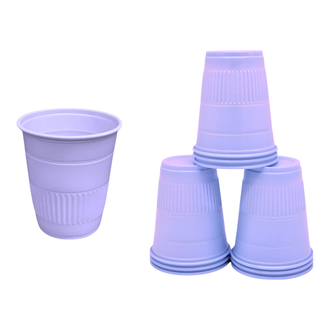 ValdentUSA Lavender 5 oz. Plastic Cups, Case of 1000