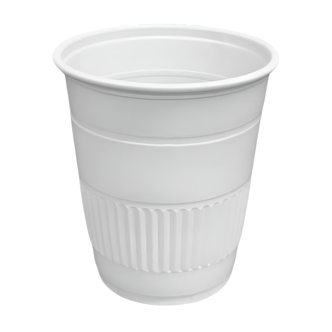 ValdentUSA White 5 oz. Plastic Cups, Case of 1000