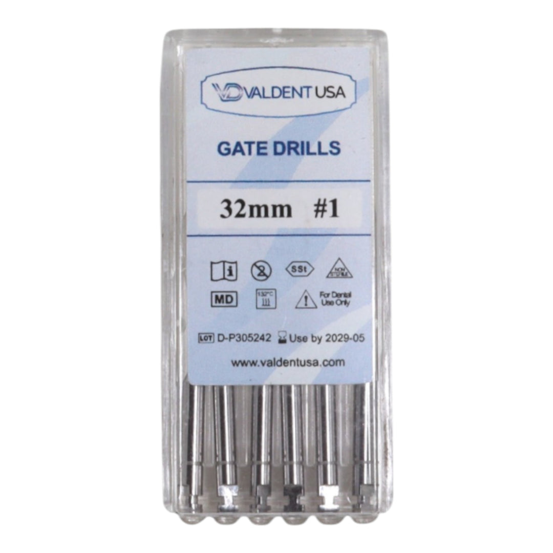 ValdentUSA #1, 32mm Gates Glidden Drill 6/Pk