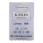 Load image into Gallery viewer, ValdentUSA #35, 21 mm Stainless Steel ISO Standard K-File, 6/Pk
