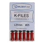 Load image into Gallery viewer, ValdentUSA #25, 31 mm Stainless Steel ISO Standard K-File, 6/Pk
