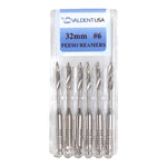 Load image into Gallery viewer, ValdentUSA #6 Peeso Reamer, 32mm Stainless Steel, 6 per pack
