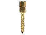 Load image into Gallery viewer, ValdentUSA Gold-Plated Screw Post Refill - S1, #1 Short 7.8mm, Package of 12
