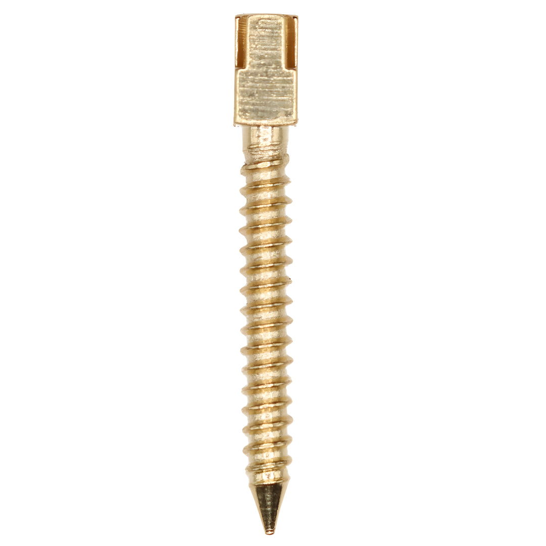 ValdentUSA Gold-Plated Screw Post Refill - XL4, #4 X-Long 14.2mm, Package of 12