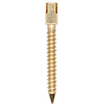 Load image into Gallery viewer, ValdentUSA Gold-Plated Screw Post Refill - L4, #4 Long 11.8mm, Package of 12
