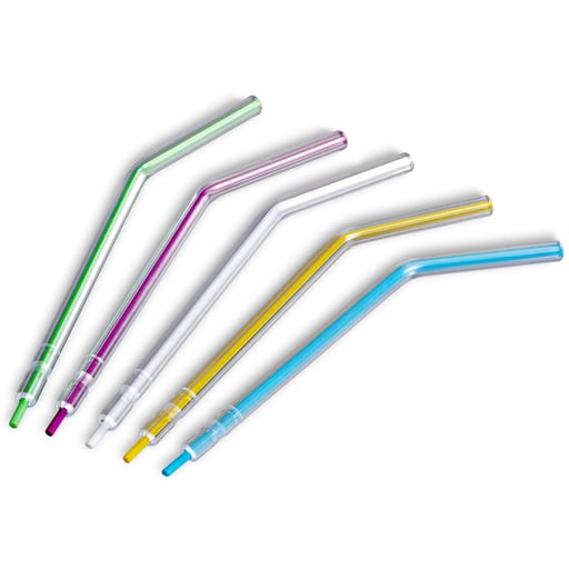 MARK3 Multicolored Plastic Air Water Syringe Tips, 1500/Pk