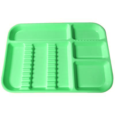 Set-up Tray Divided Size B (Ritter) - Green