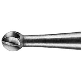 Beavers FG #4 Round Carbide Bur, clinic pack of 100 burs