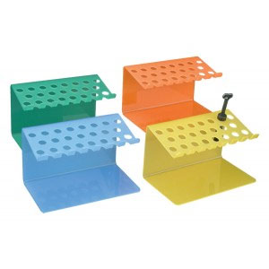 Large Composite Organizer, Holds 30 syringes, Amber Orange, 8"W x 5 1/8"H x 4.25"D, single organizer