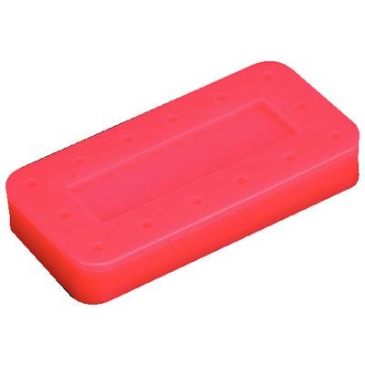 Rectangular Bur Block - Spectrum Pink, 14 Burs Capacity.