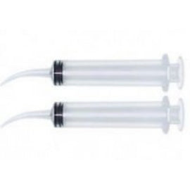 Plasdent Disposable 12cc Utility Syringe Curved 50/Bag