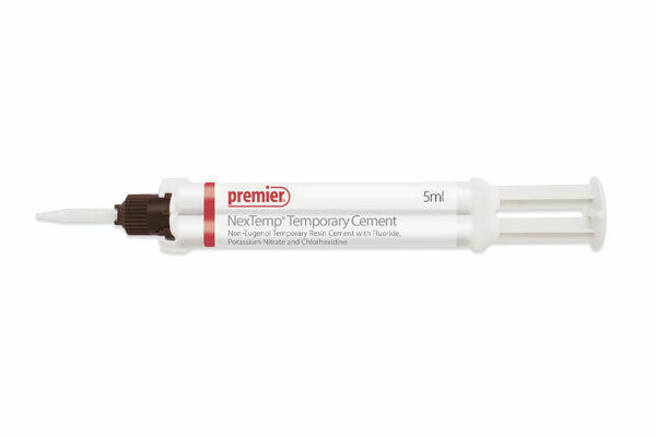 NexTemp Clear-Bulk 4x 5 ml Syringes. Non-Eugenol Temporary Cement. Resin