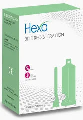 Hexa VPS Impression Material 50ml, Monophase, Regular Set, 4 Cartridges+No Tips,HS-4003