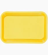 Plasdent Flat Tray, Size F (Mini) - Yellow